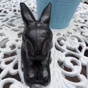 Iron bunny door stop - Image 2