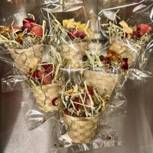 Spring basket (not for bunnies with sugar sensitivities)